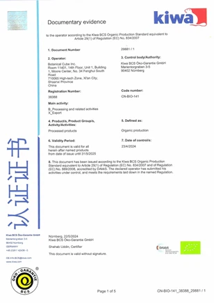 EU Organic Certification EU Organic Certification